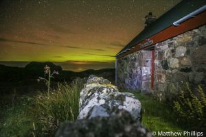 Bothy at the north end of the Isle of Raasay